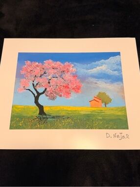David Najar Rural Home 2021 Lithograph Art Print